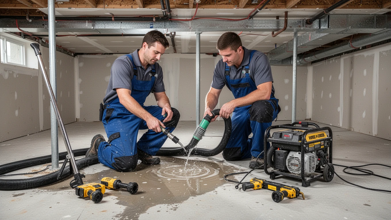 Crawl Space Water Removal