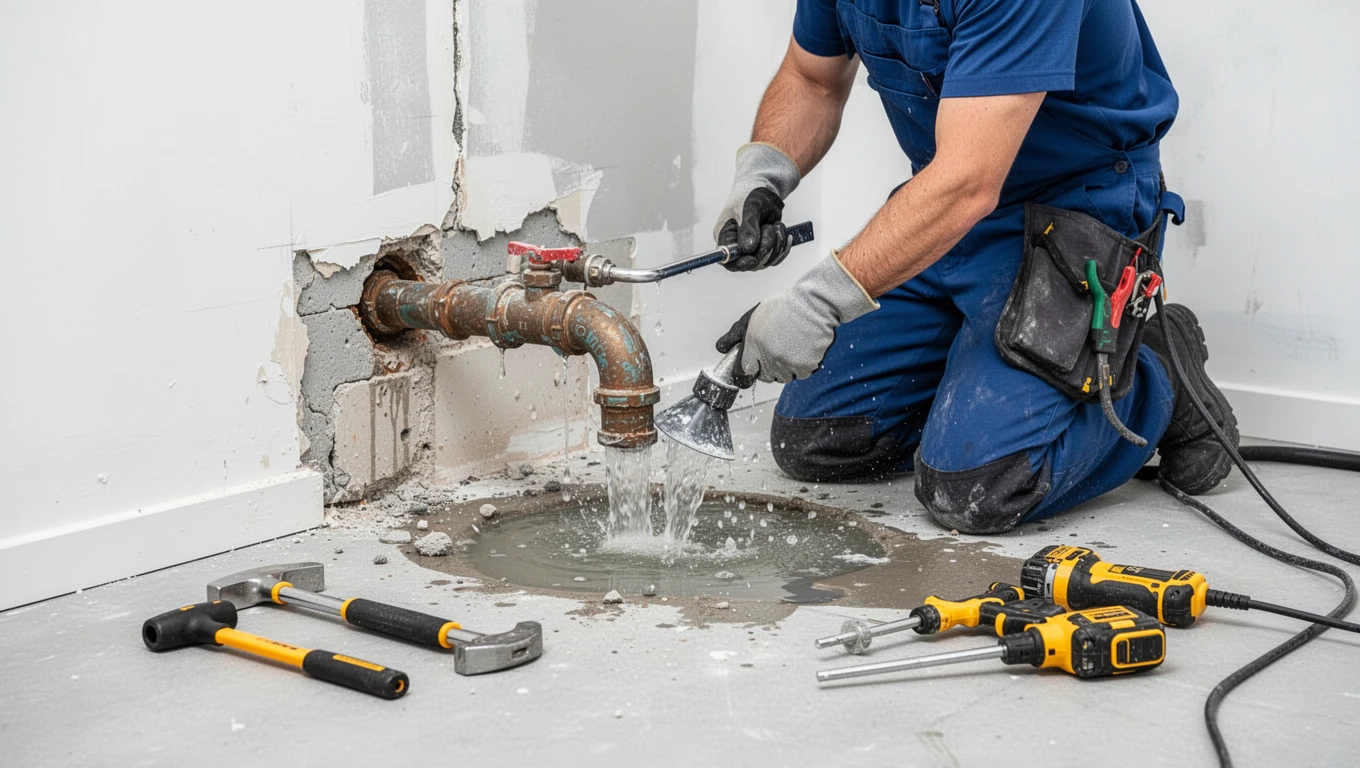 Burst Pipe Cleanup